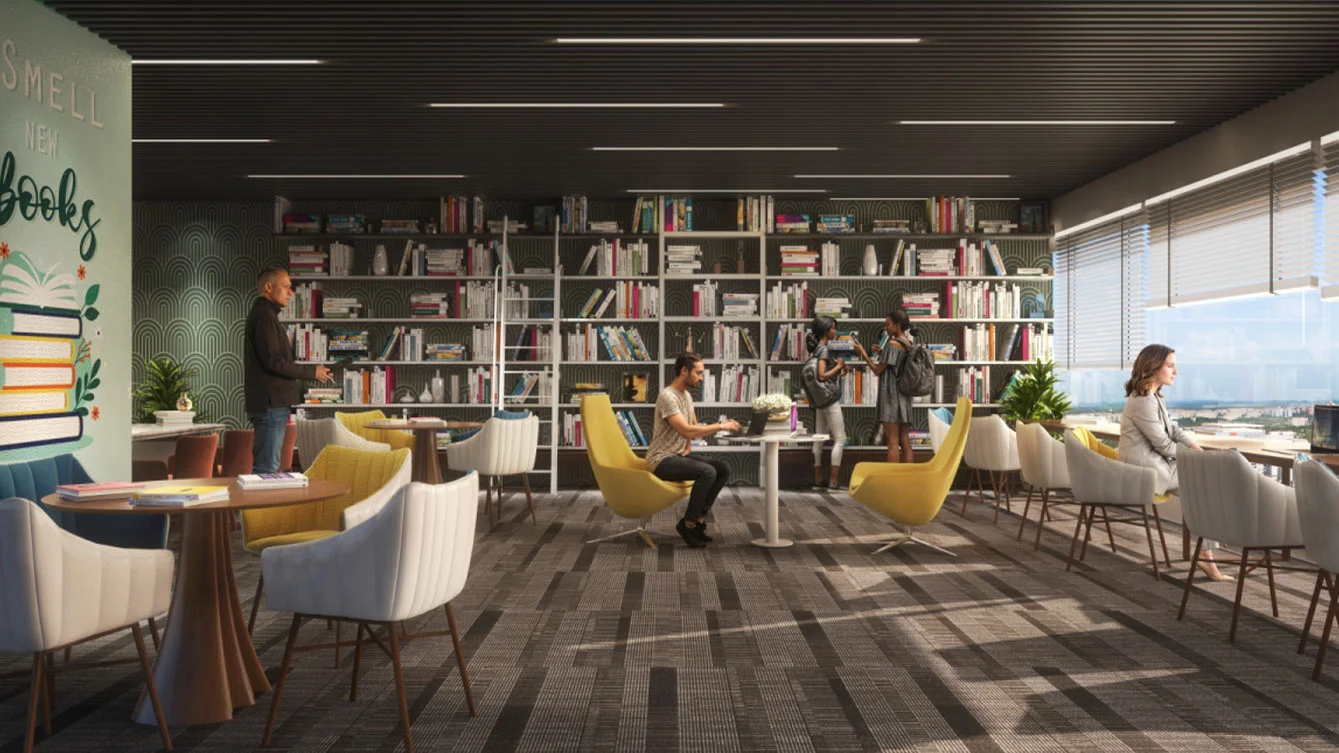 Arihant SkySuites Tathawade Library Image