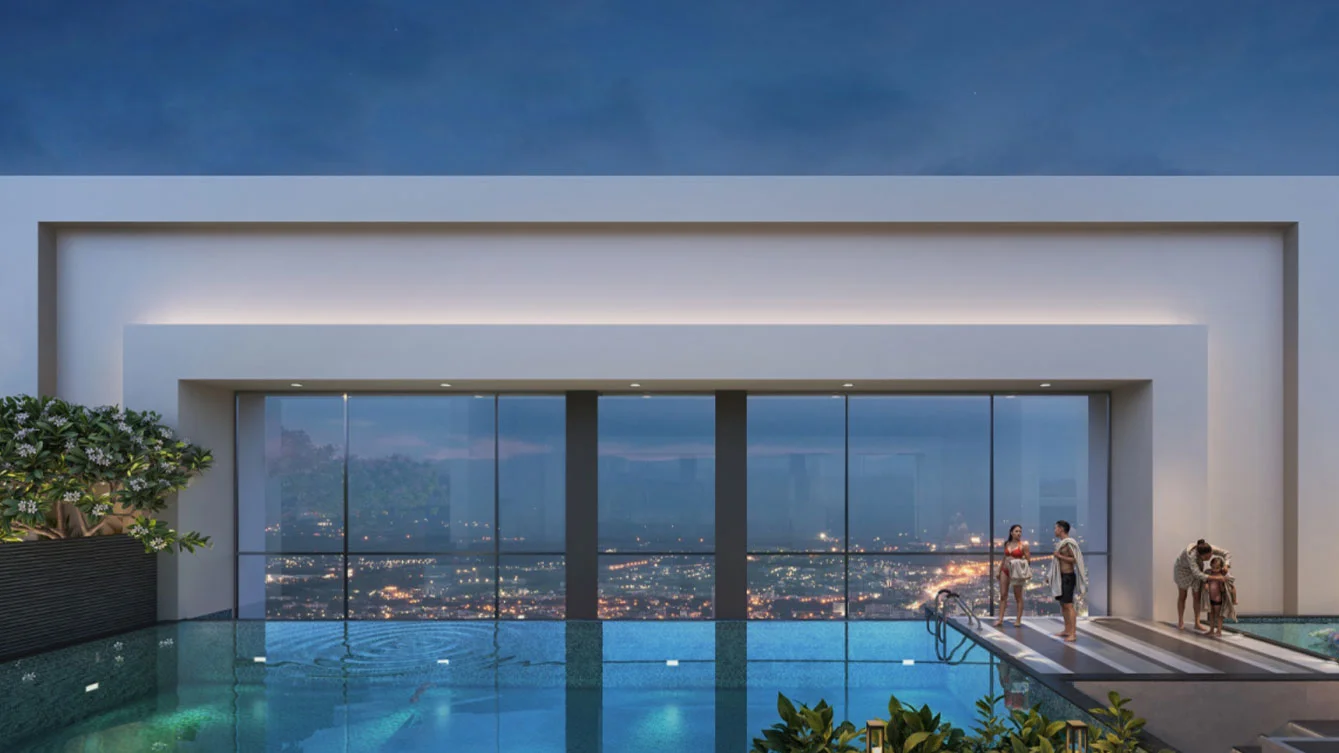 Arihant SkySuites Tathawade Rooftop Swiming Pool Image