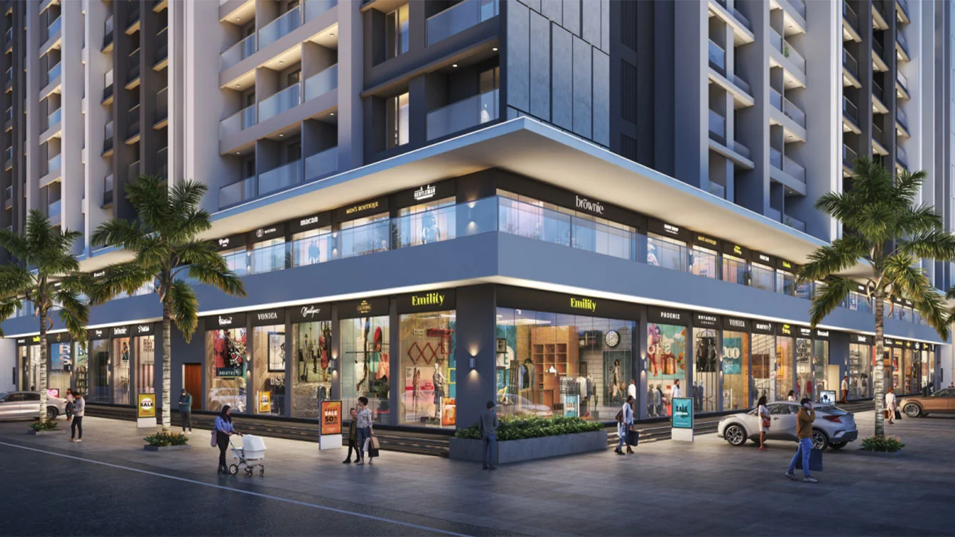 Arihant SkySuites Tathawade Shops Image